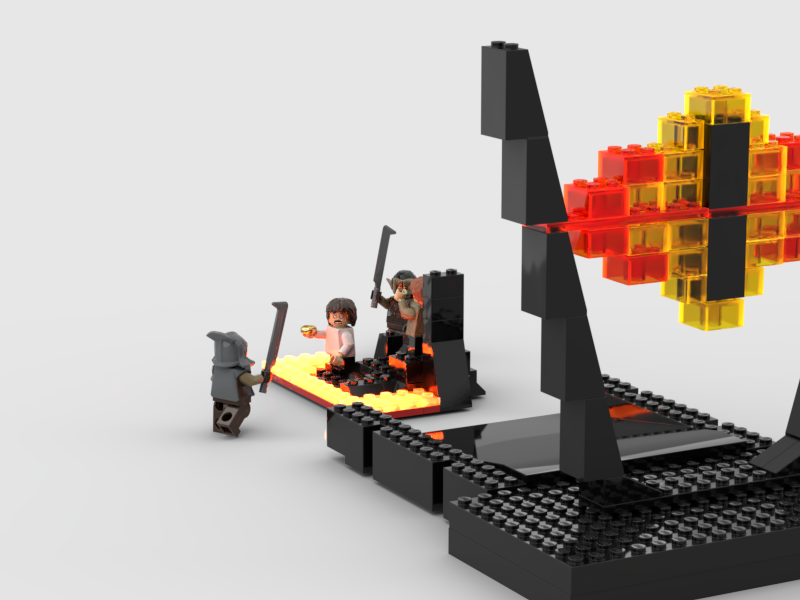 Sauron's discount tower lego