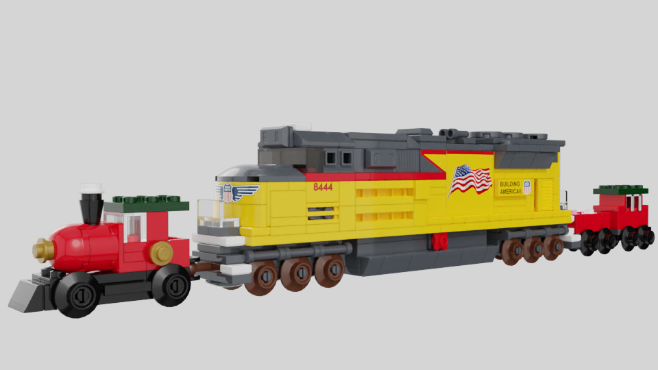 Lego mini best sale train sets