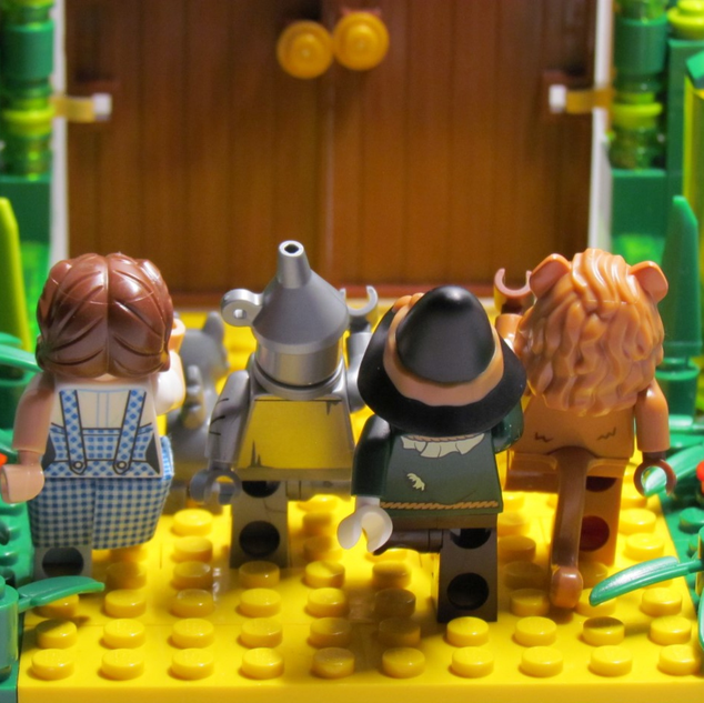 Lego yellow brick online road