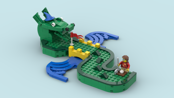 Mini best sale golf lego