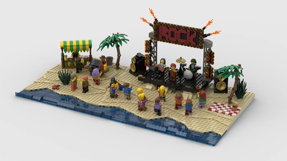 Lego discount beach ideas