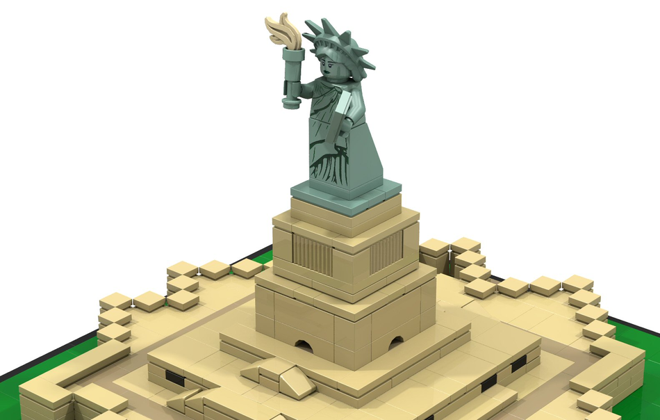 Lego undercover statue of liberty new arrivals