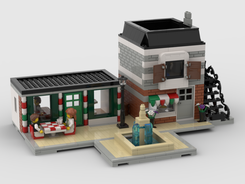 Lego coffee 2025 shop set