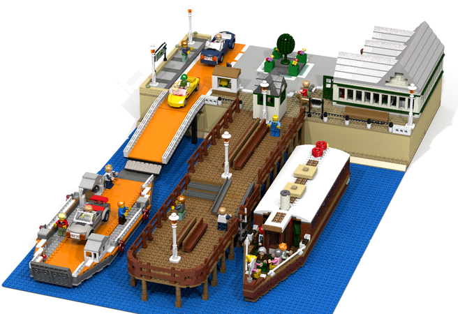 lego ferry boat