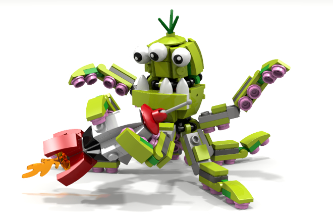 lego alien robot