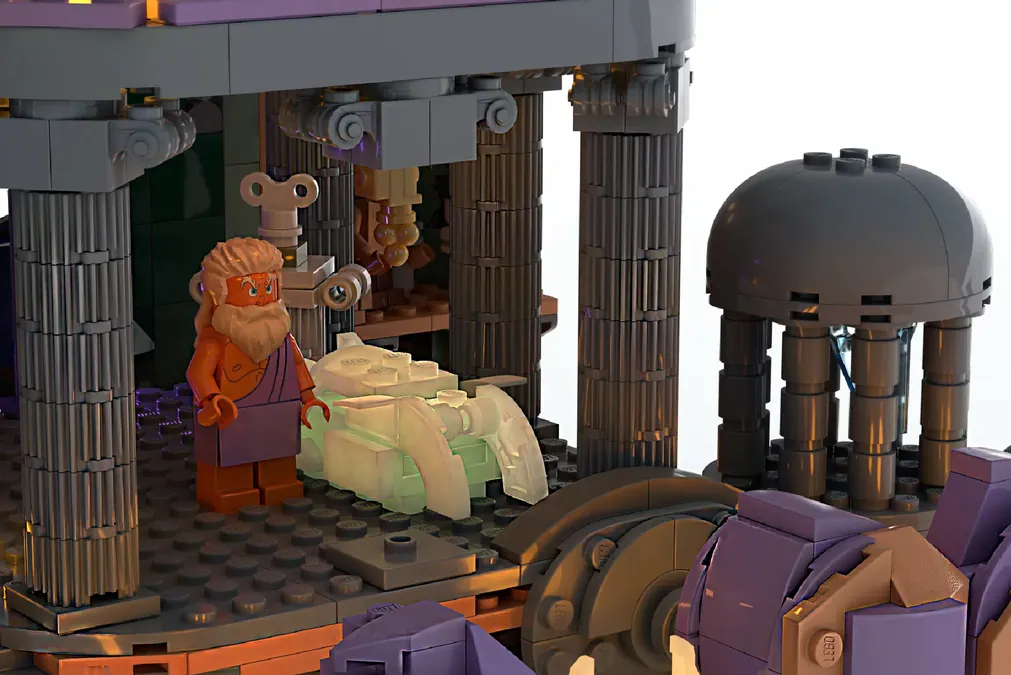 LEGO IDEAS Greek Mt Olympus DISNEY Hercules 1997