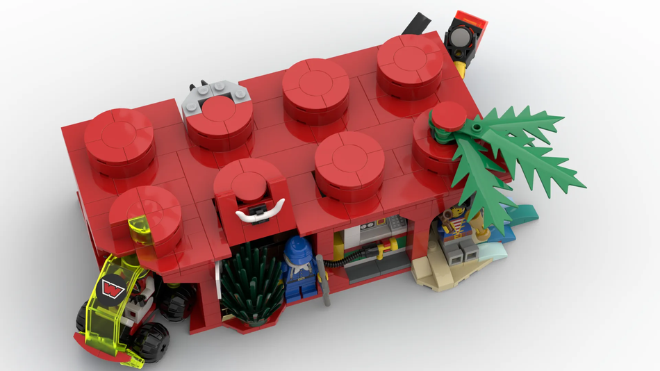 Once upon a store brick lego set