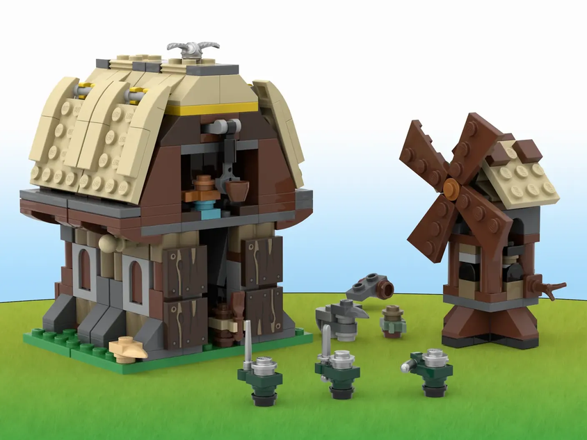 Lego mill 2025 village raid