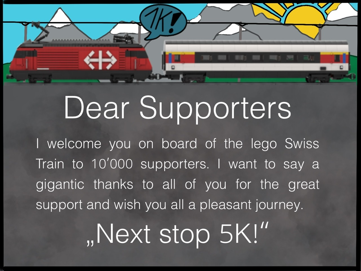 LEGO IDEAS - The Lego Swiss Train