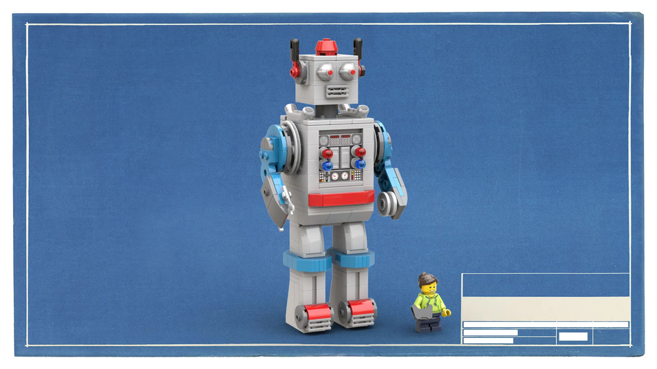 Classic toy hot sale robot