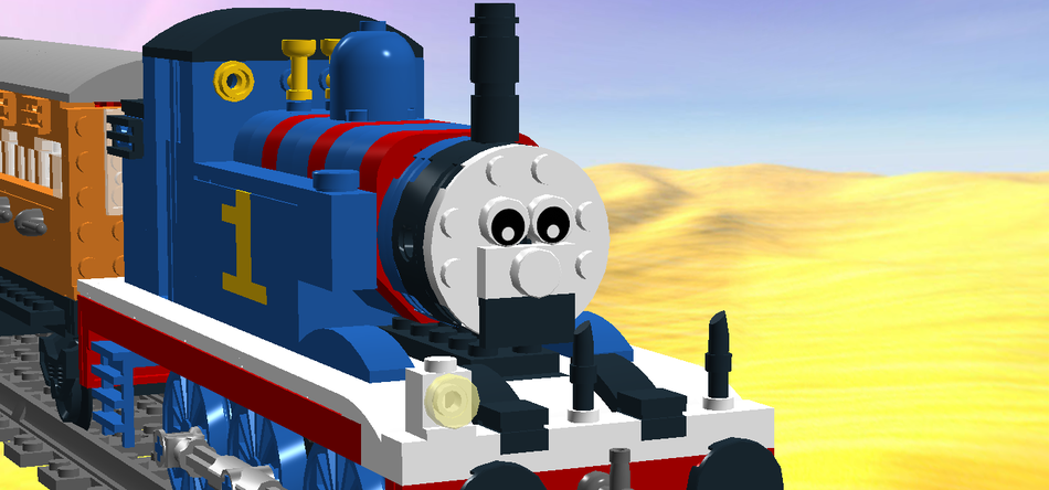 cartoon train toy thomas the tank engine 3D Model in Train 3DExport