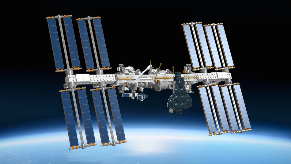 Iss lego space online station