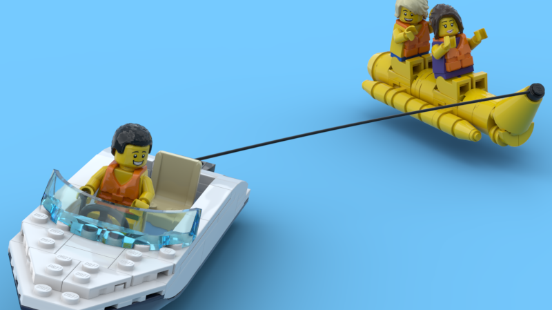 LEGO IDEAS Build that holiday into THAT holiday Banana Boat Ride