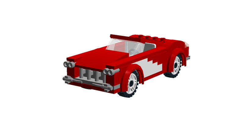lego 2 seater car