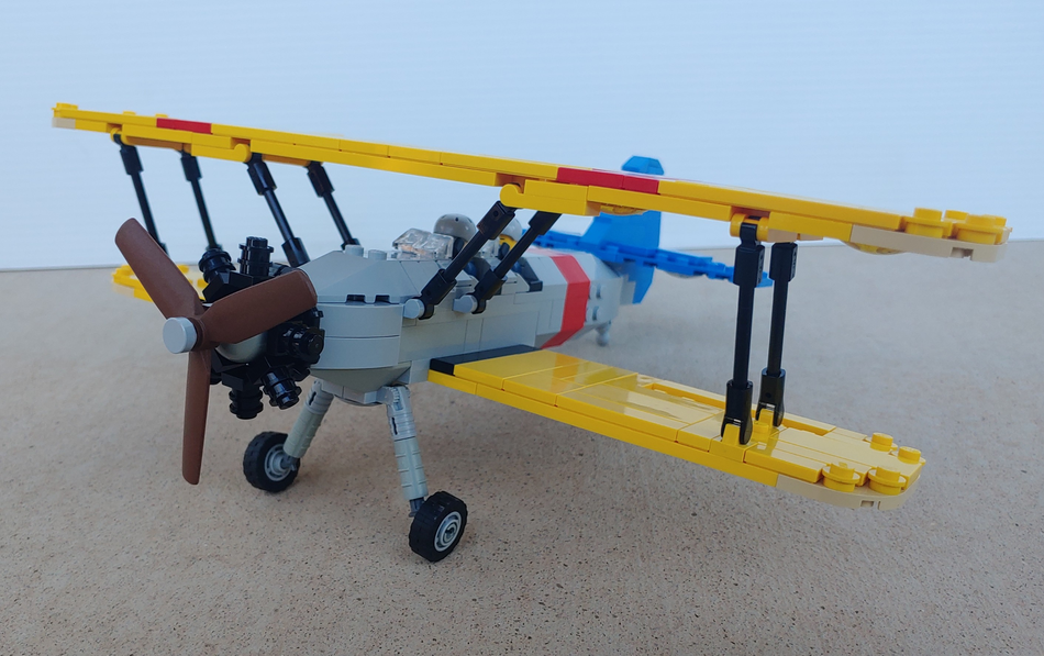 Lego best sale biplane moc