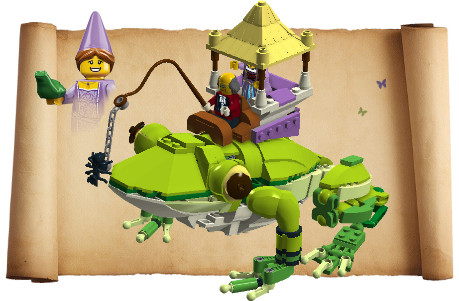 Lego princess best sale and the frog