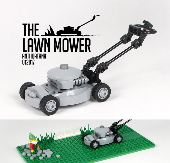 Lego store lawn mower