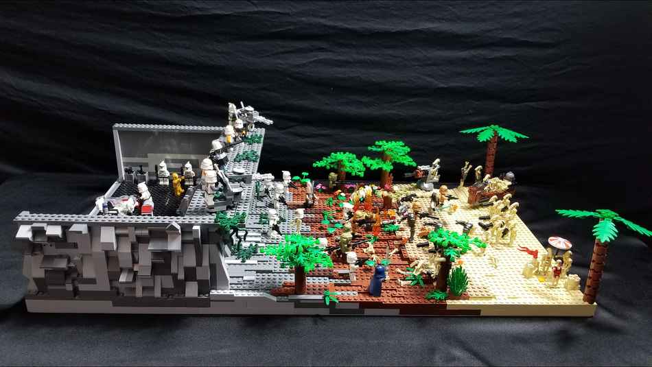 Lego star wars clone best sale wars base