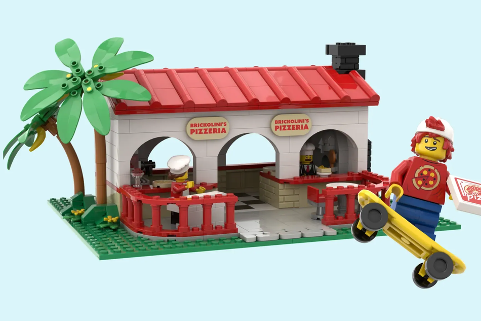 Lego island pizza sales delivery