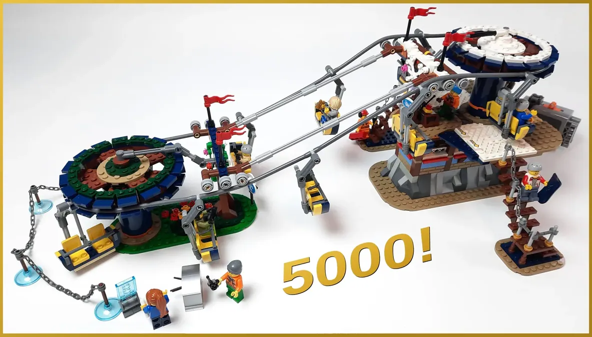 Lego technic best sale ski lift