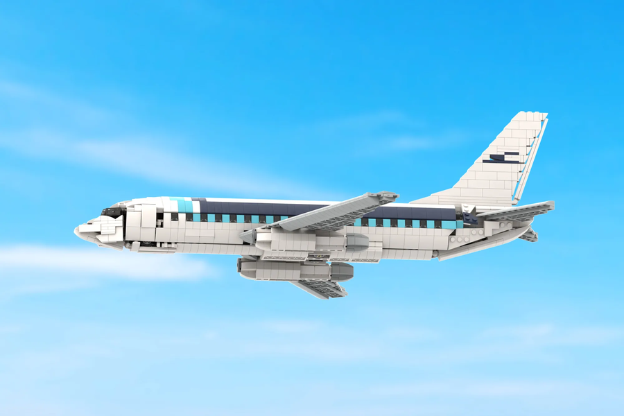 Lego store boeing 757