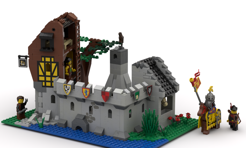 Lego store castle blacksmith