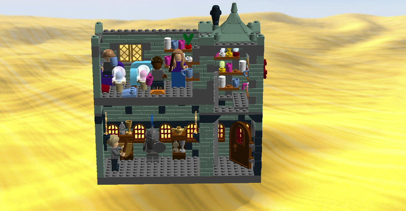 lego harry potter divination room