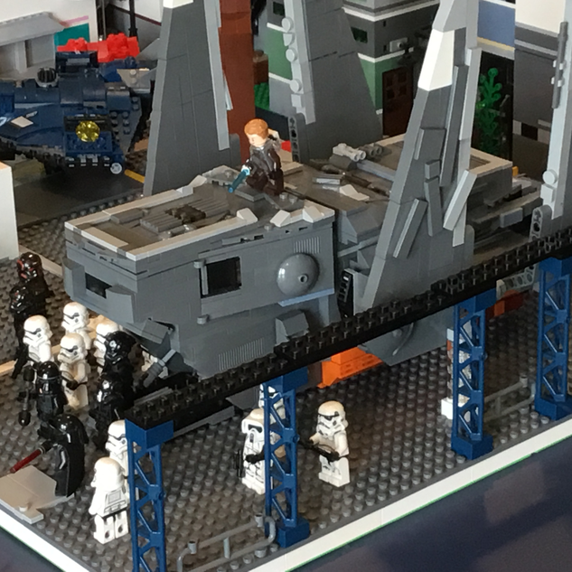 LEGO IDEAS Show us your Epic Star Wars displays Zeta Class Heavy cargo shuttle