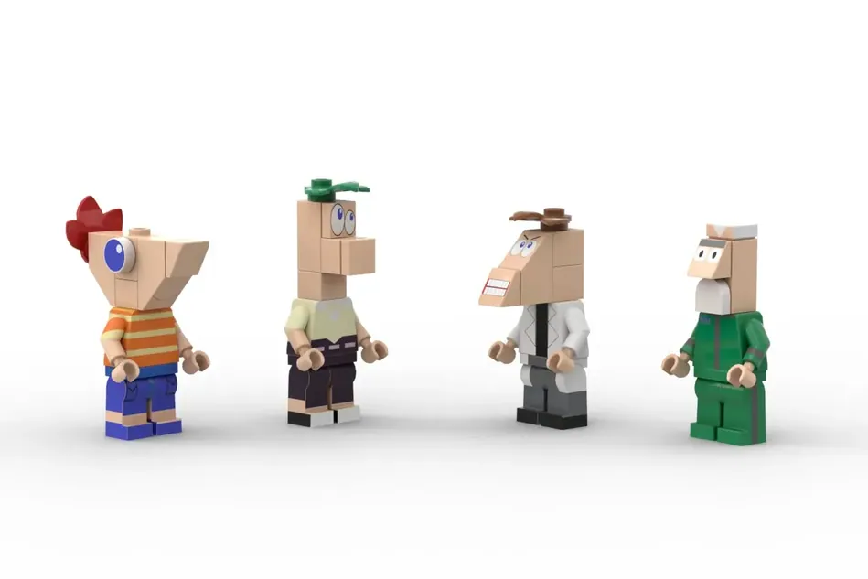 Lego ideas 2025 phineas and ferb