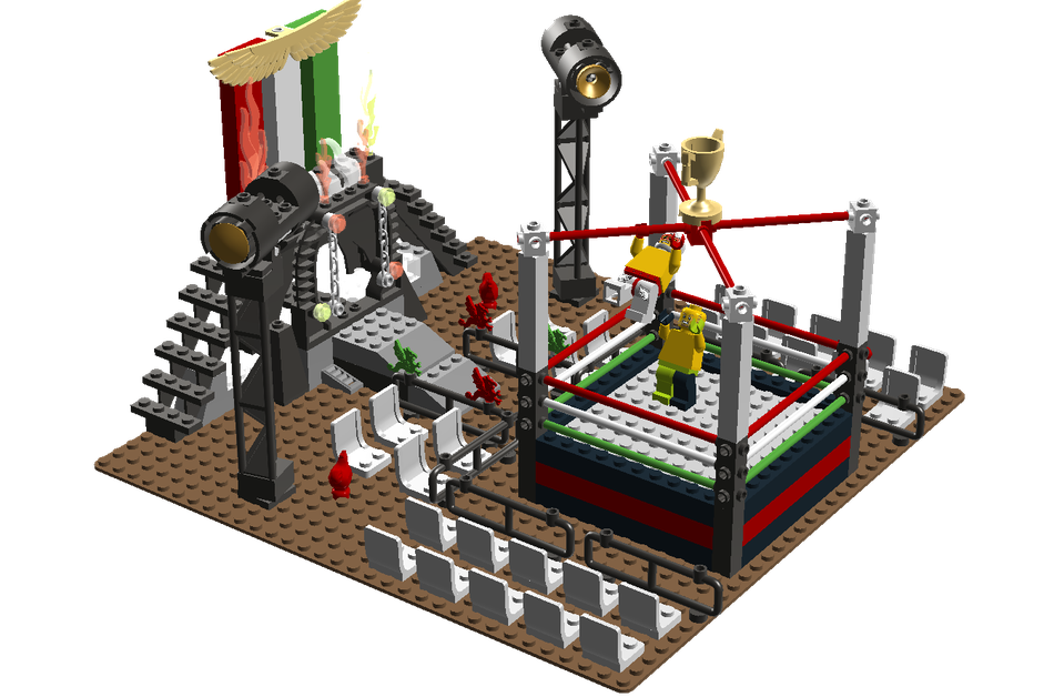 Lego best sale ideas wwe