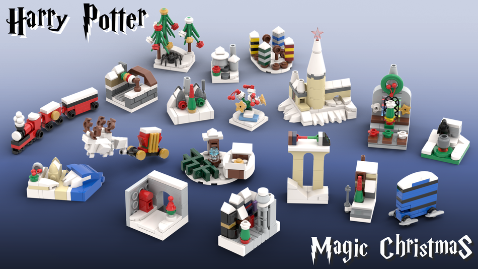 With This Harry Potter Christmas Village, You Can Create Your Own Christmas  Magic -  Blog