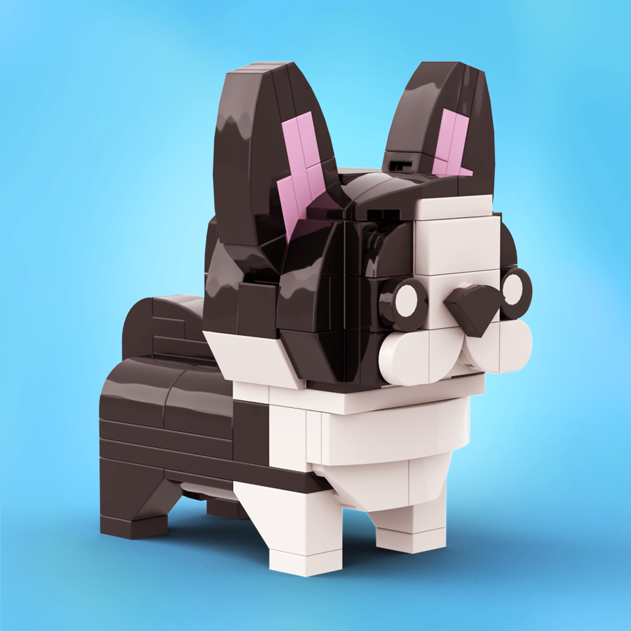 Boston 2025 terrier lego