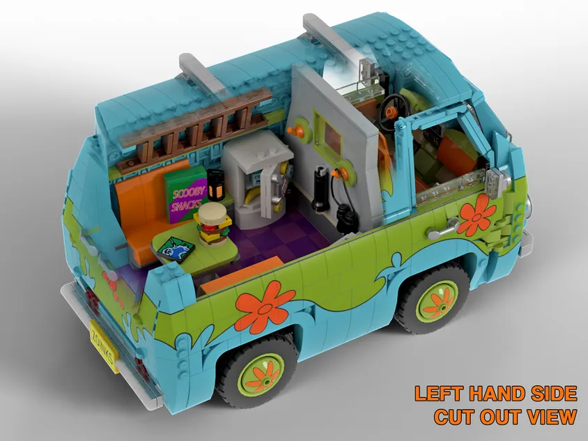 Mystery machine lego discount set