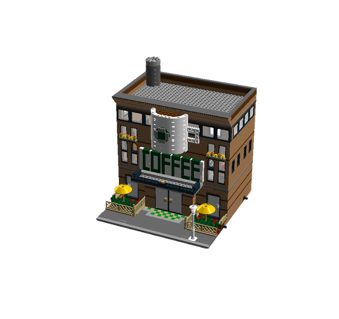 Lego best sale coffee shop