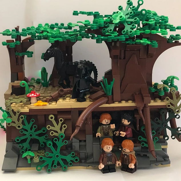 LEGO IDEAS Exploring the world of Middle Earth Scene First