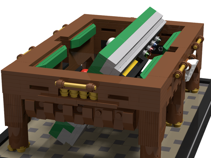 Lego best sale pool table