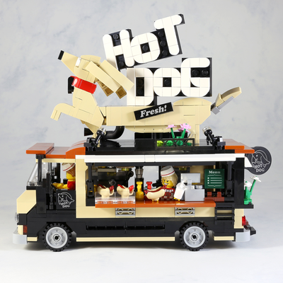 lego hot dog truck