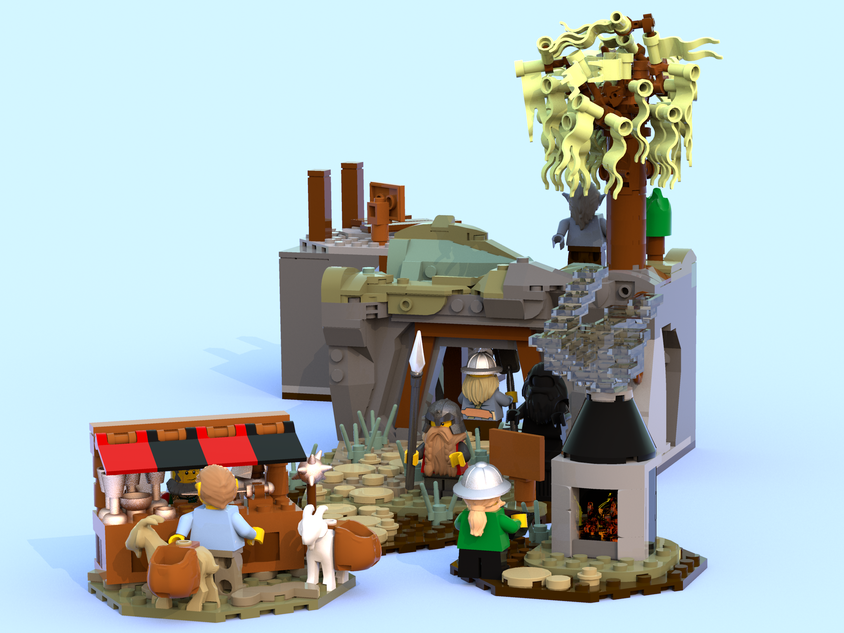 Lego best sale dwarves mine