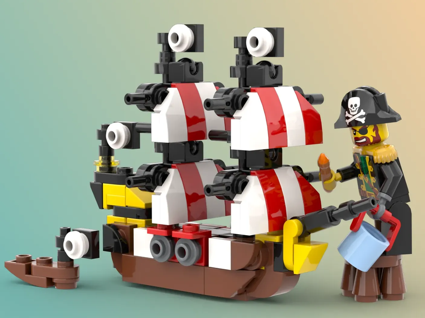 Lego ideas black online seas barracuda