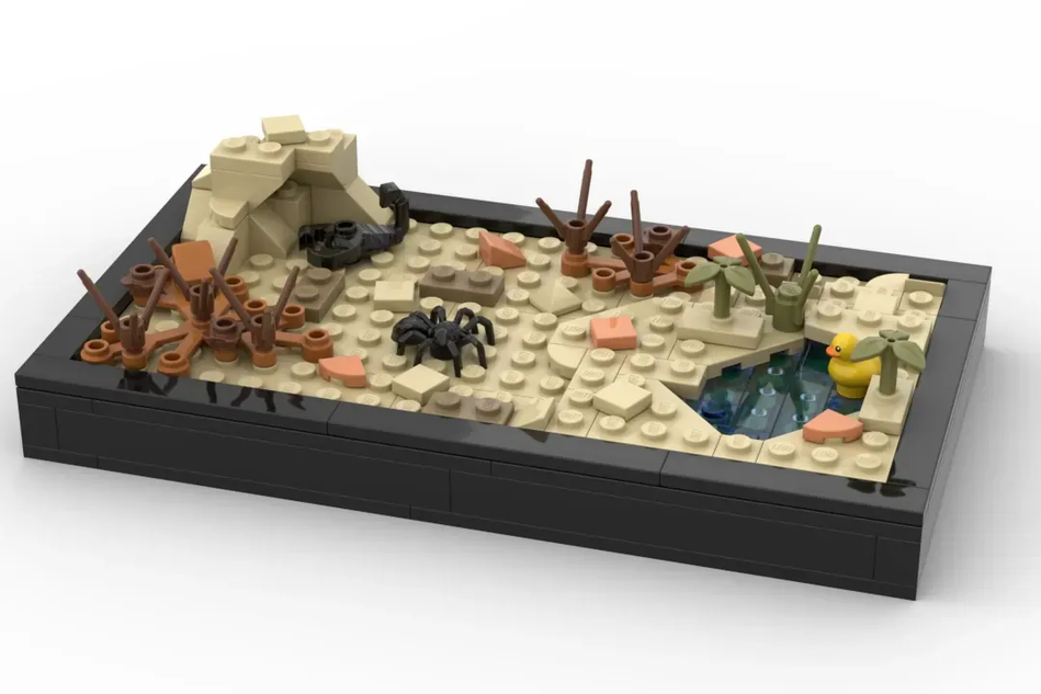 Lego best sale desert moc