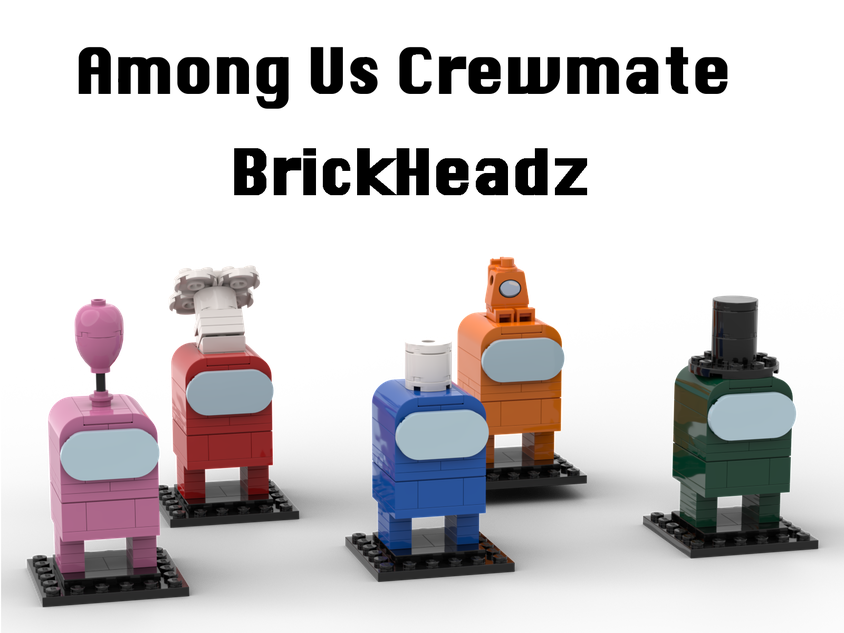 LEGO IDEAS Among Us Crewmate BrickHeadz