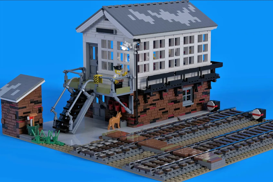 Lego cheap signal box