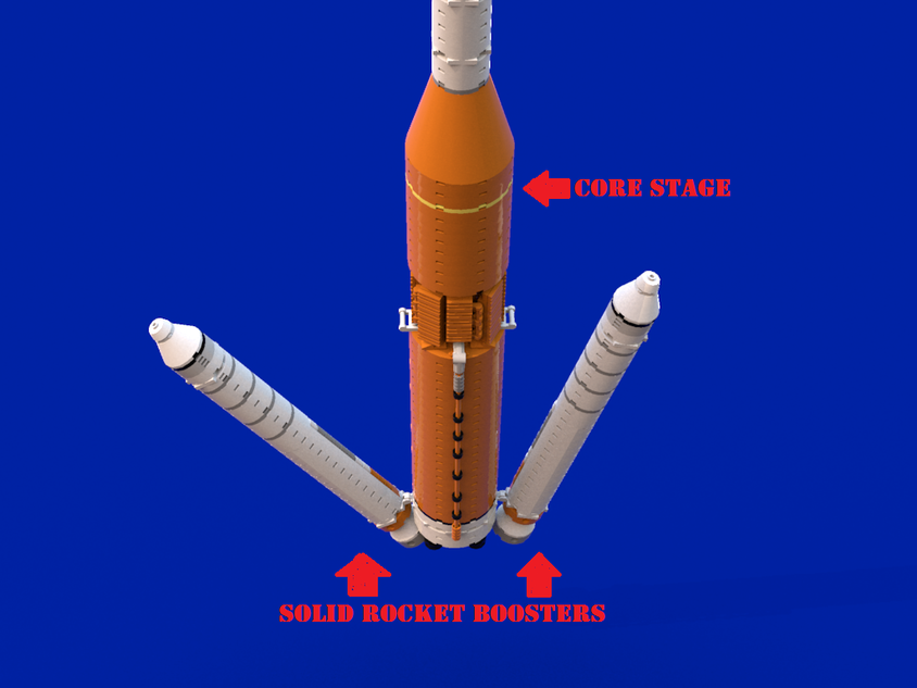 Lego store mars rocket