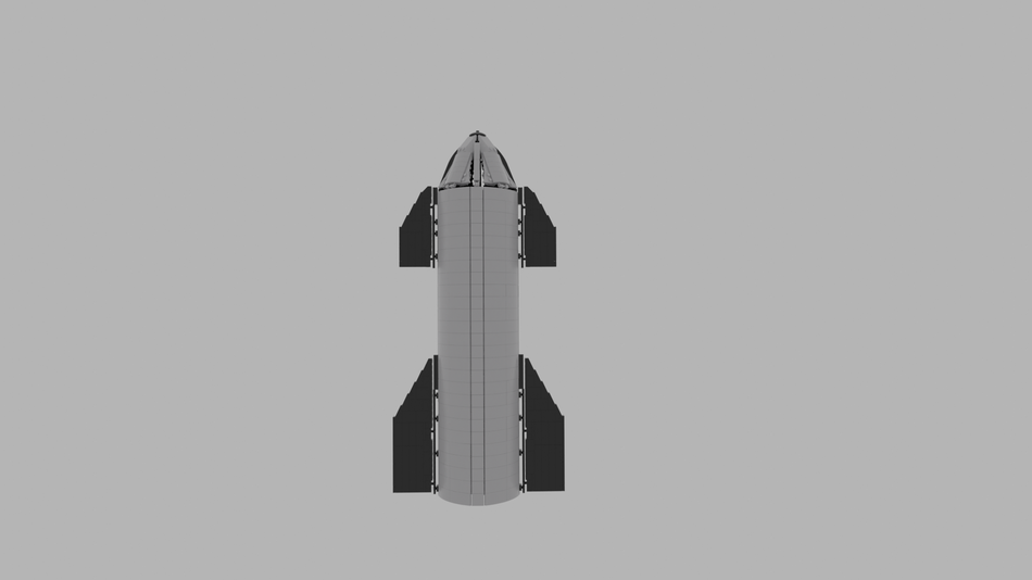 Spacex discount starship lego