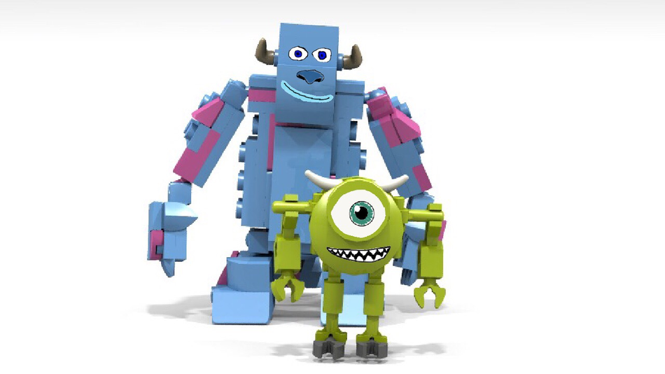 Mike outlet wazowski lego