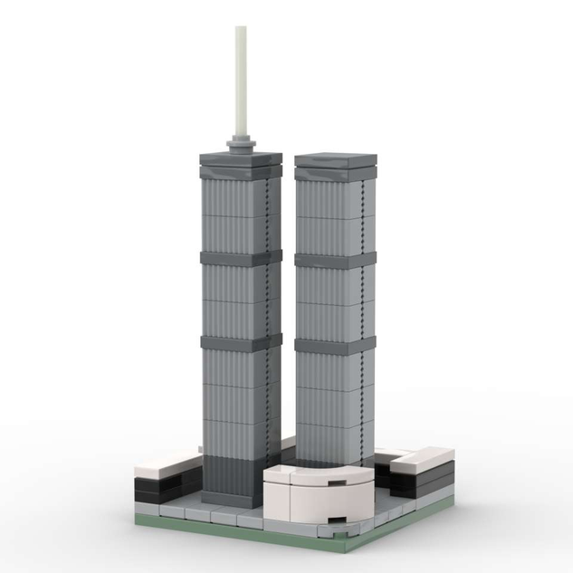 Lego architecture 2024 twin towers