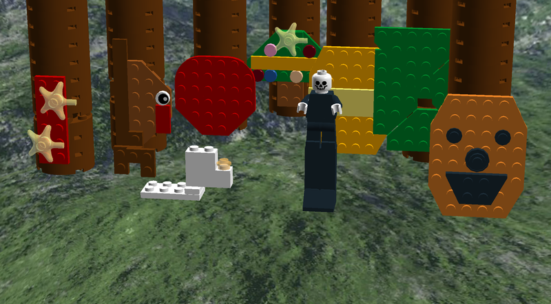 nightmare before christmas lego minifigures