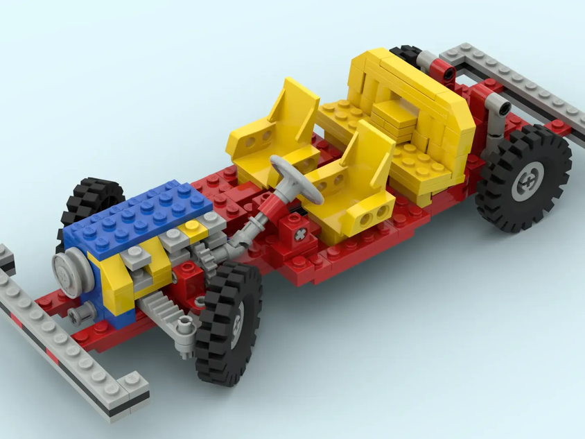 Lego technic cheap car chassis