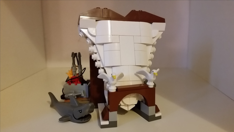 Lego megalodon best sale