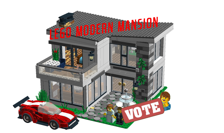 Featured image of post Lego Modern House 2021 : Lava house is a modern home with a colour scheme inspired by the 1970&#039;s and hot lava.